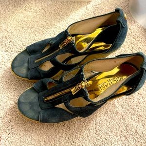 Michael Kors Women's Berkley Espadrille Wedge Sandals size 6.5